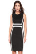Picture of striped Knee Length Bodycon Dress