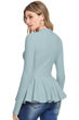 Picture of Full sleeve Mock Neck Peplum Top