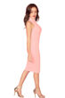 Picture of Mock neck Knee length Bodycon Dress