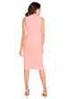 Picture of Mock neck Knee length Bodycon Dress