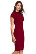 Picture of Cap Sleeve Knee length Bodycon Dress