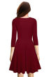 Picture of Sweetheart neck A-line Knee length Dress