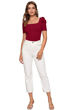 Picture of Puff half sleeve  square neck top