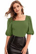 Picture of Square neck puff sleeve TOP