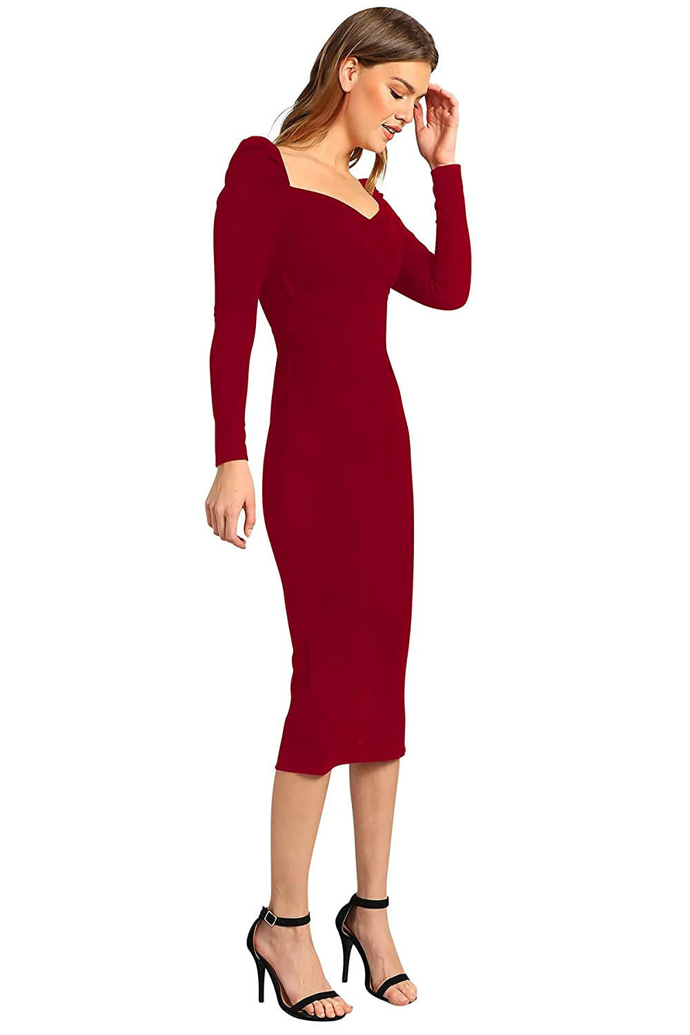 ILLI London. Women's MIDI Bodycon Dress