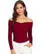 Picture of Off shoulder cross slim fit Top