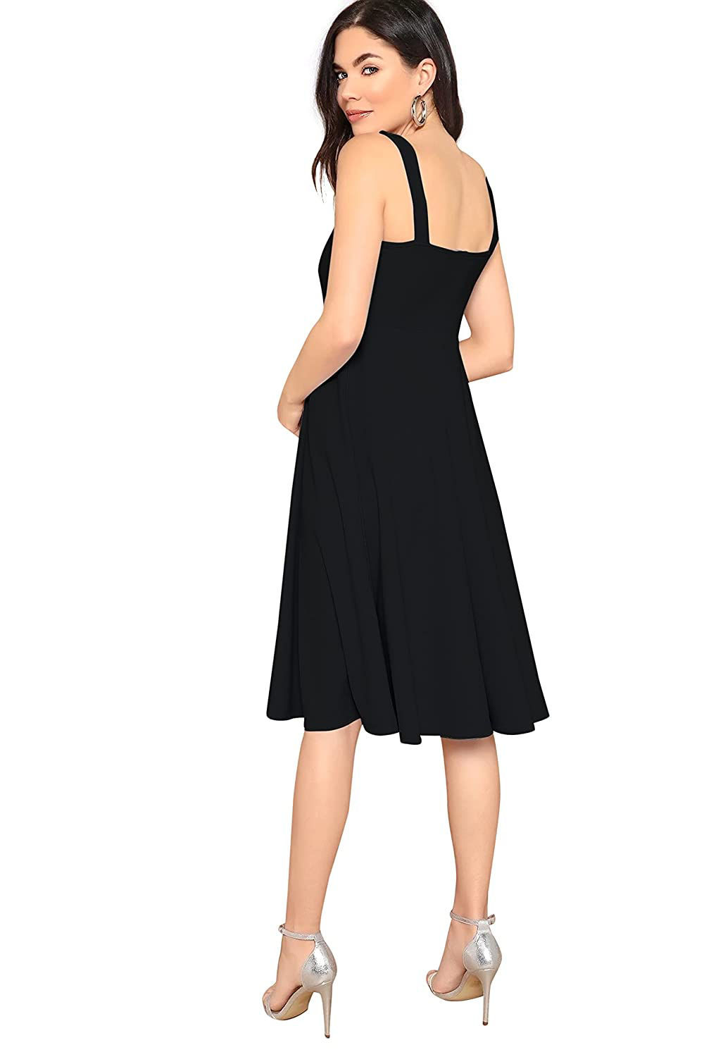 ILLI London. Fit and Flare knee length skater dress