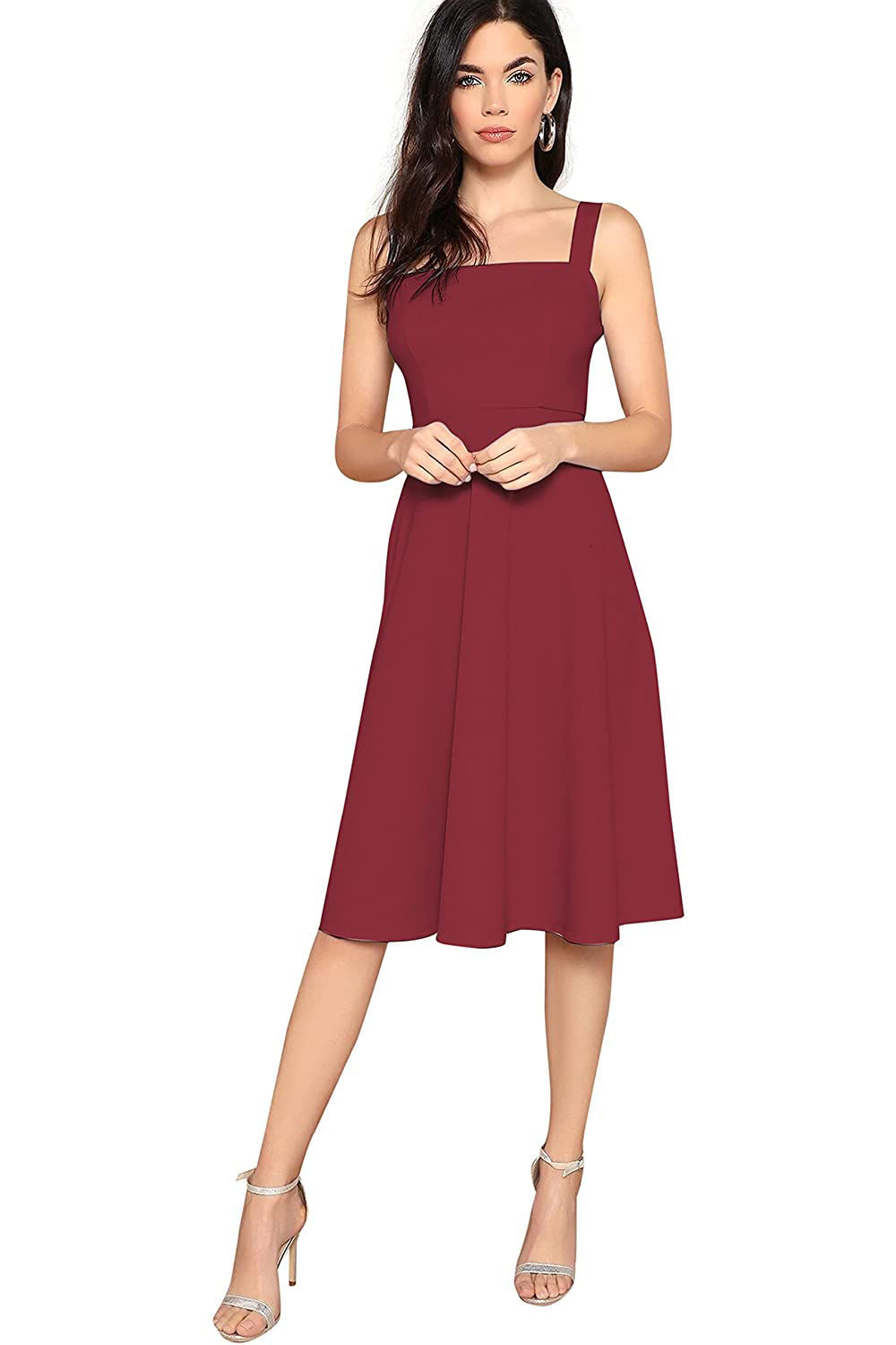 ILLI London. Fit and Flare knee length skater dress