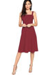 Picture of Fit and Flare knee length skater dress